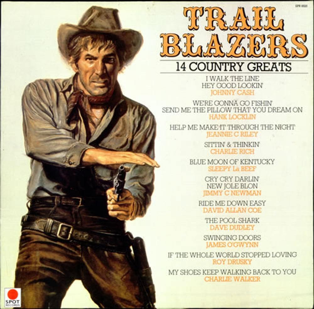 Various-Country Trail Blazers UK vinyl LP album (LP record) SPR8525
