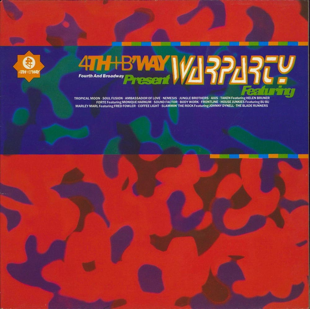 Various-Dance 4th+B'way Present Warparty UK 2-LP vinyl record set (Double LP Album) BRLP554