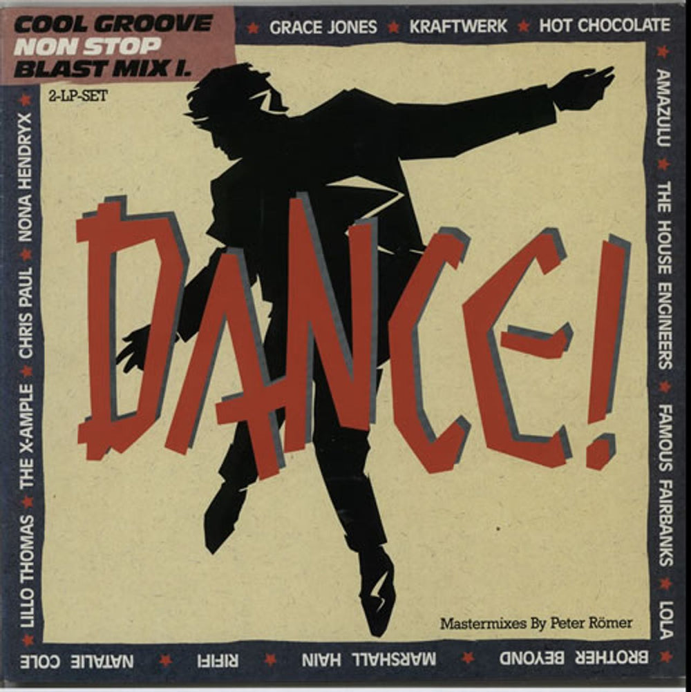 Various-Dance Cool Groove Non Stop Blast Mix I. German 2-LP vinyl record set (Double LP Album) 2LP1347901161