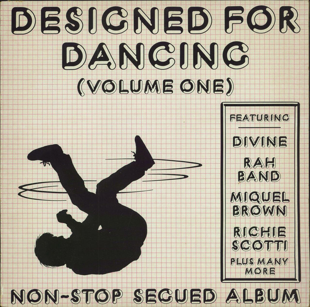 Various-Dance Designed For Dancing (Volume One) UK vinyl LP album (LP record) DESLP1