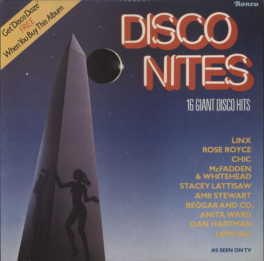 Various-Dance Disco Nites + Disco Daze UK 2-LP vinyl record set (Double LP Album)