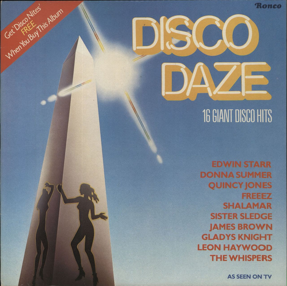 Various-Dance Disco Nites + Disco Daze UK 2-LP vinyl record set (Double LP Album) RTL2056A/B