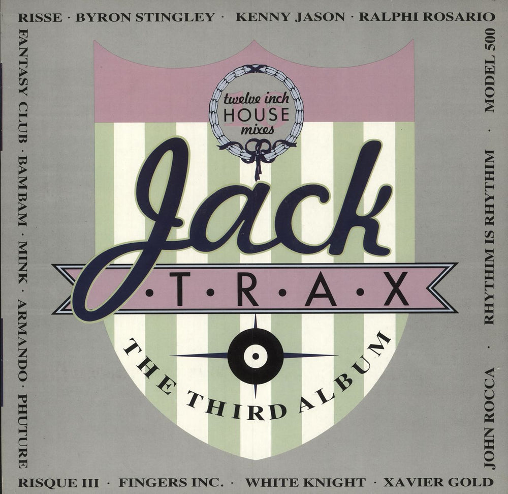 Various-Dance Jack Trax - The Third Album UK 2-LP vinyl record set (Double LP Album) JTRAX3