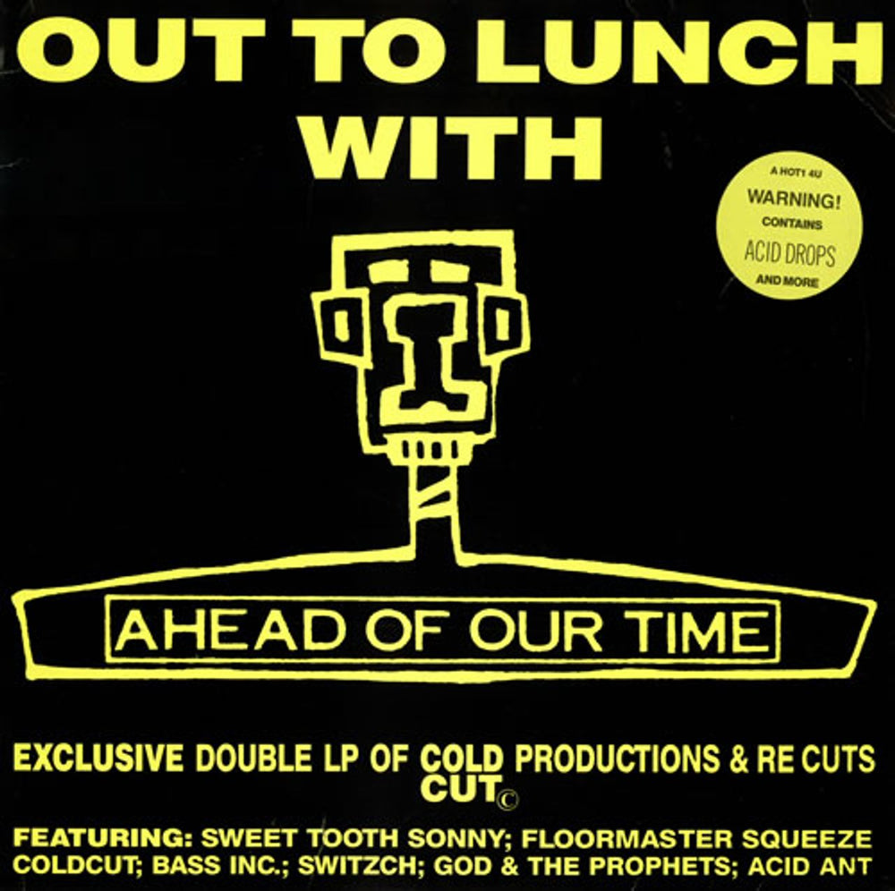 Various-Dance Out To Lunch With 'Ahead Of Our Time' UK 2-LP vinyl record set (Double LP Album) AHOT14U