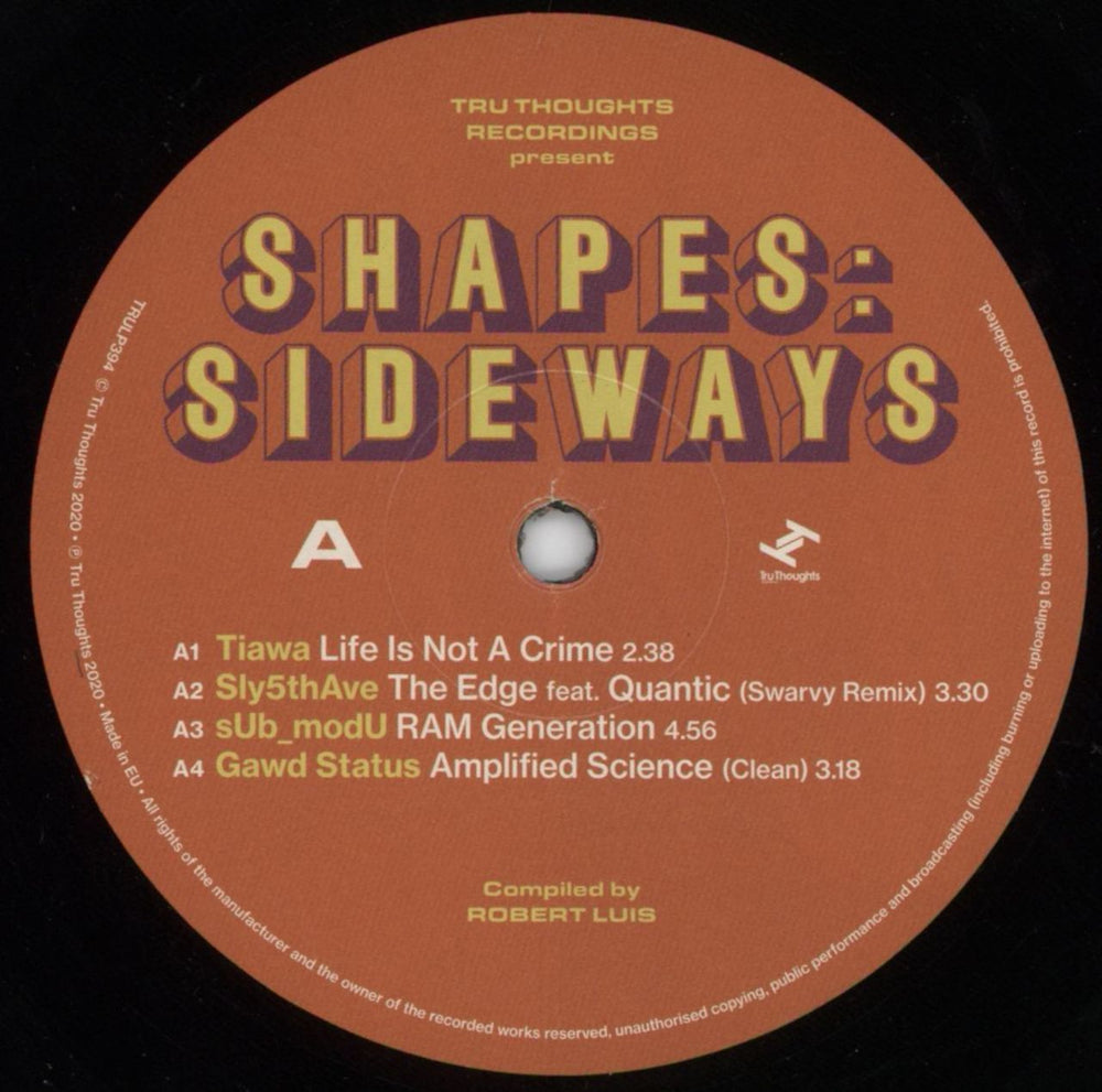 Various-Dance Shapes: Sideways UK 2-LP vinyl record set (Double LP Album) D.V2LSH815967