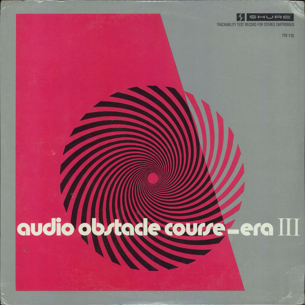 Various-Educational, Informational & Historical Audio Obstacle Course - Era III (The Shure Trackability Test Record) US vinyl LP album (LP record) TTR110