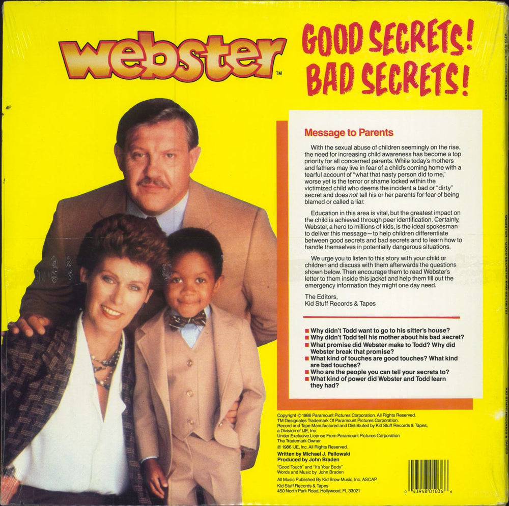 Various-Educational, Informational & Historical Good Secrets! Bad Secrets! - Sealed US vinyl LP album (LP record)