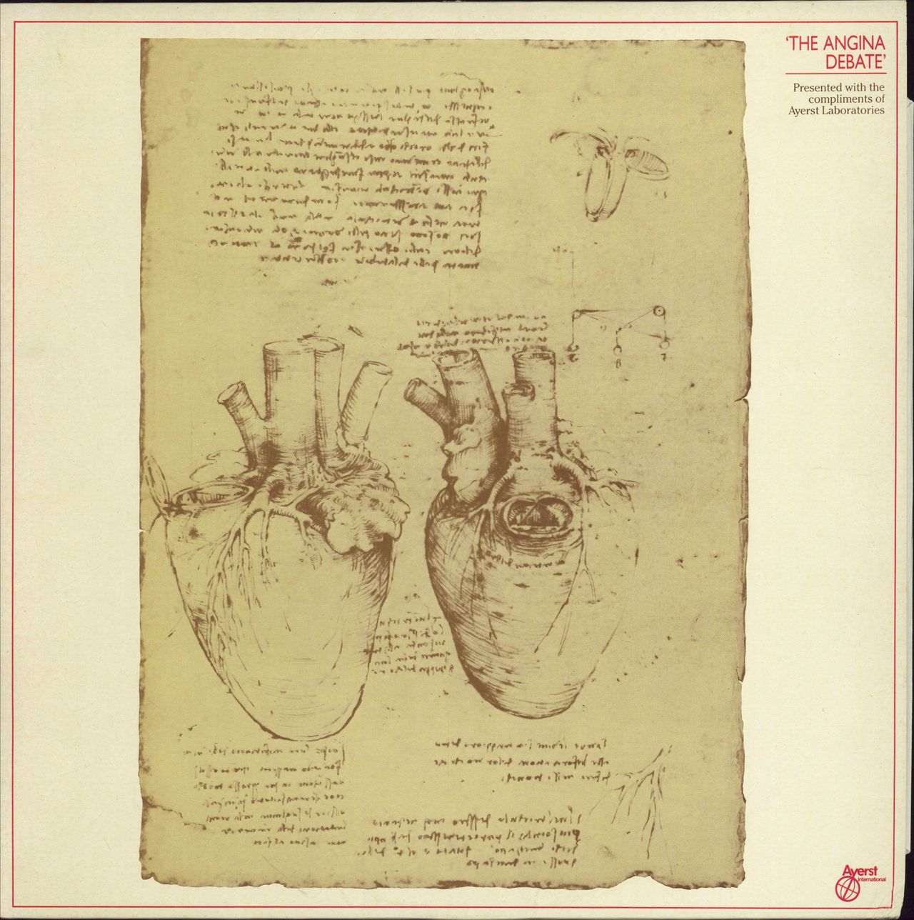 Various-Educational, Informational & Historical The Angina Debate UK vinyl LP album (LP record) 1HEART