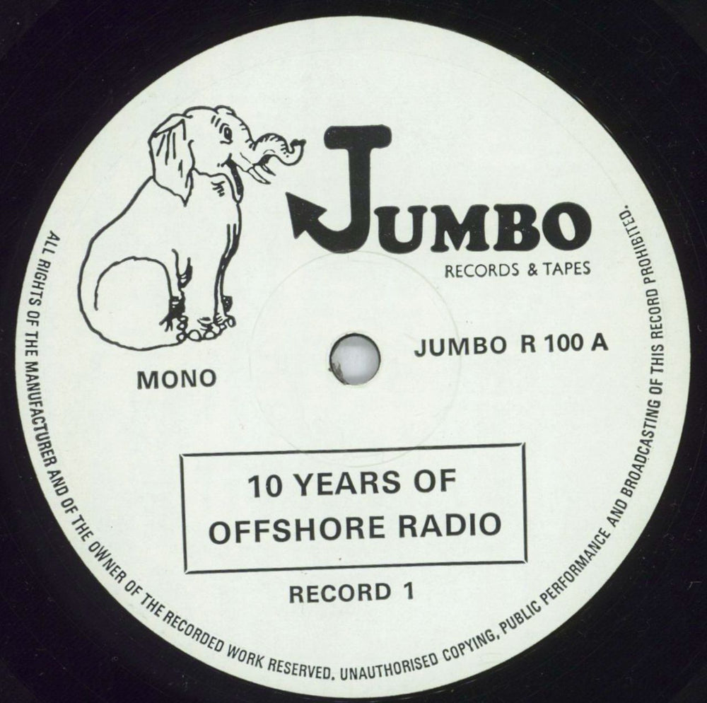 Various-Film, Radio, Theatre & TV 10 Years Of Offshore Radio - 2nd UK 2-LP vinyl record set (Double LP Album) FVA2LYE818565