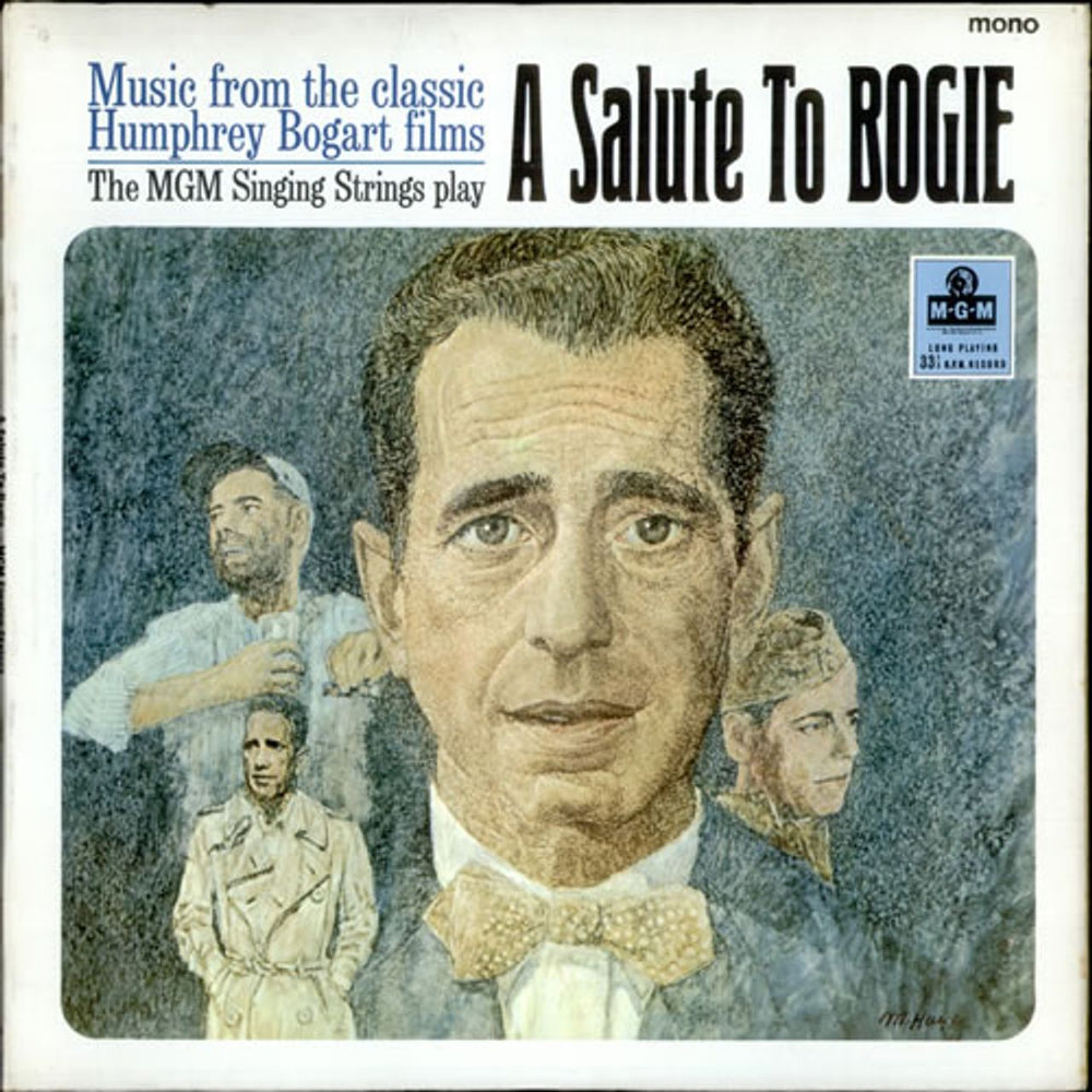 Various-Film, Radio, Theatre & TV A Salute To Bogie UK vinyl LP album (LP record) MGM-C-8016