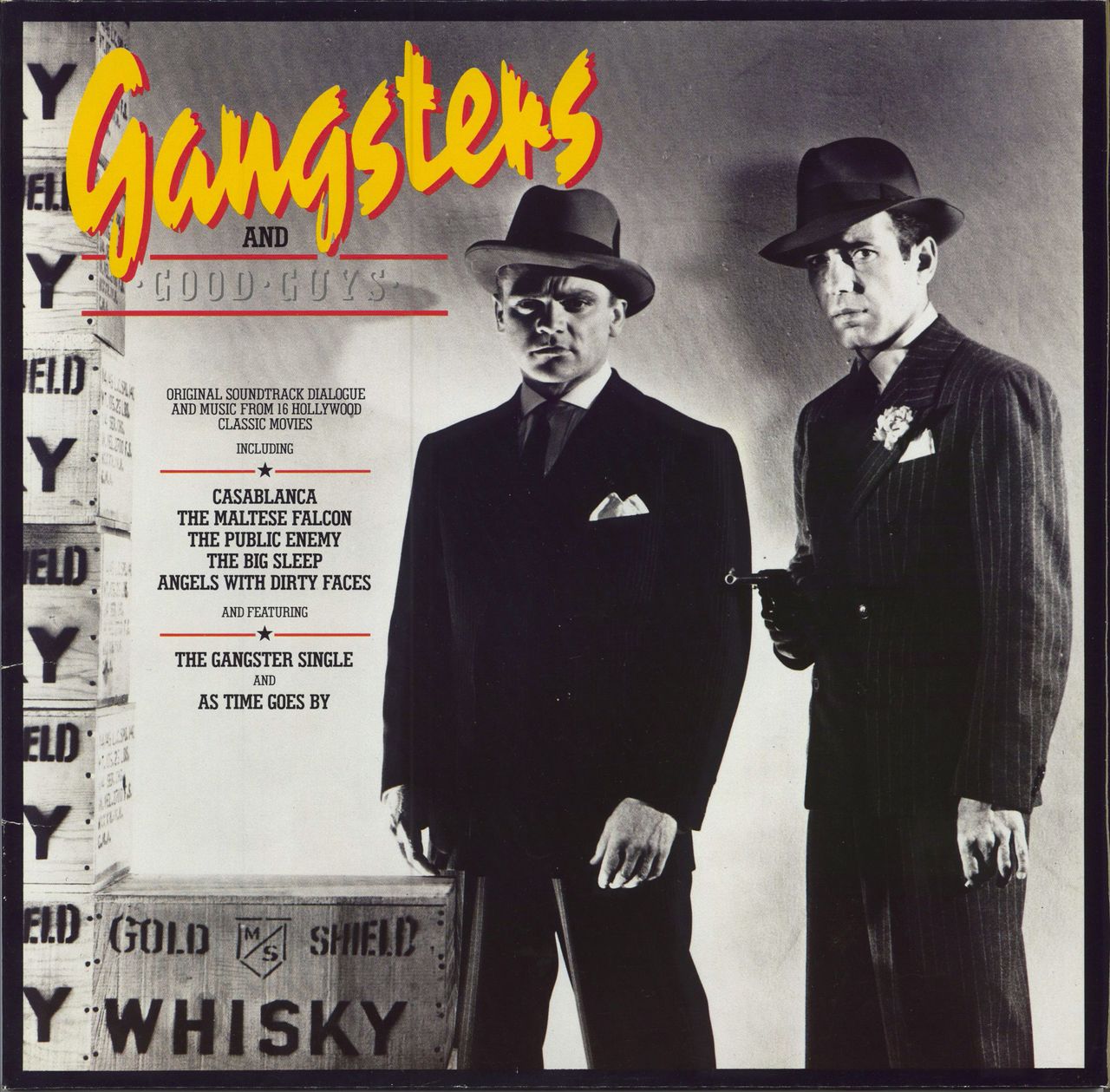 Various-Film, Radio, Theatre & TV Gangsters And Good Guys (Original Soundtrack Recordings) German vinyl LP album (LP record) PL70566