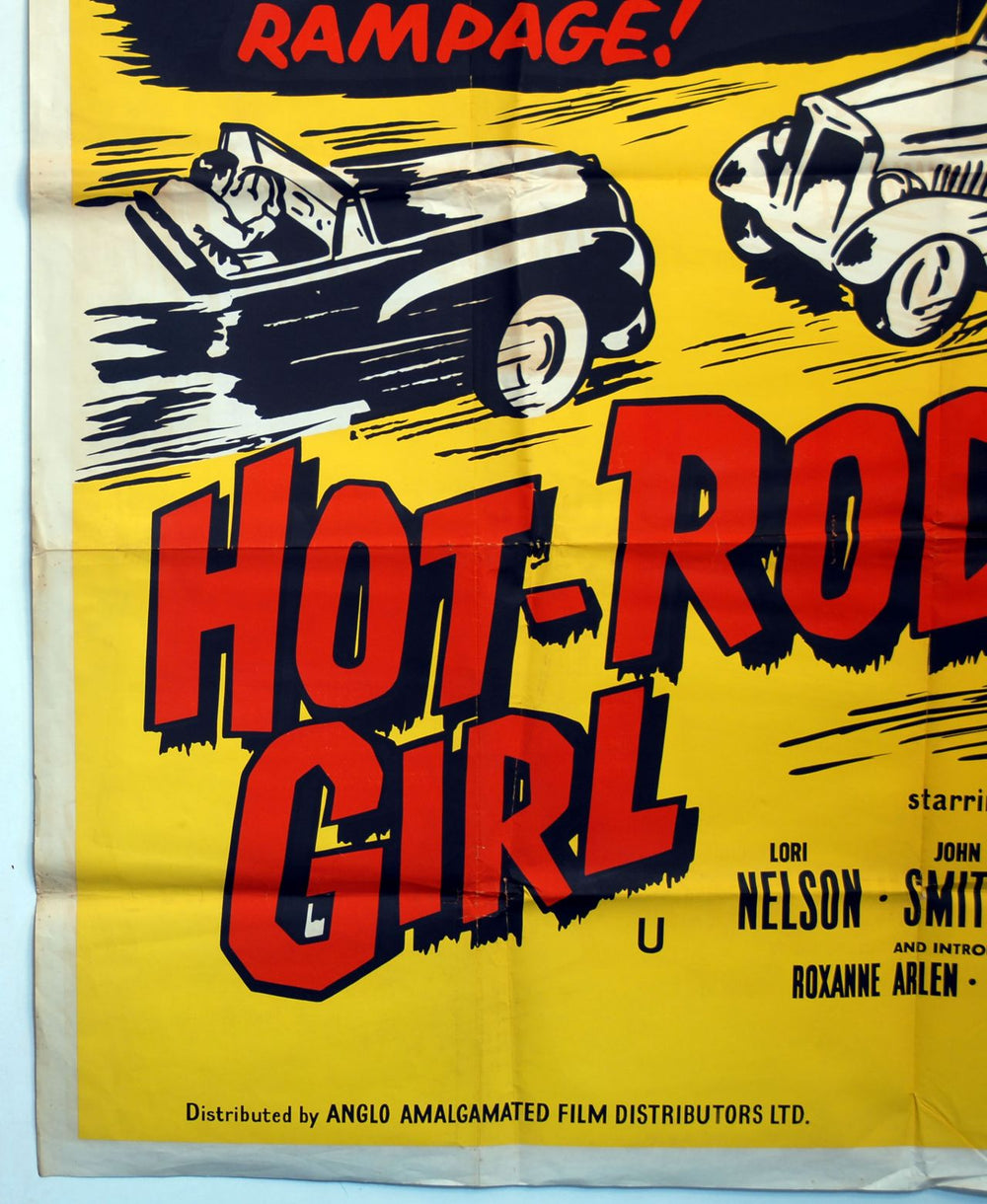 Various-Film, Radio, Theatre & TV Hot-Rod Girl UK poster