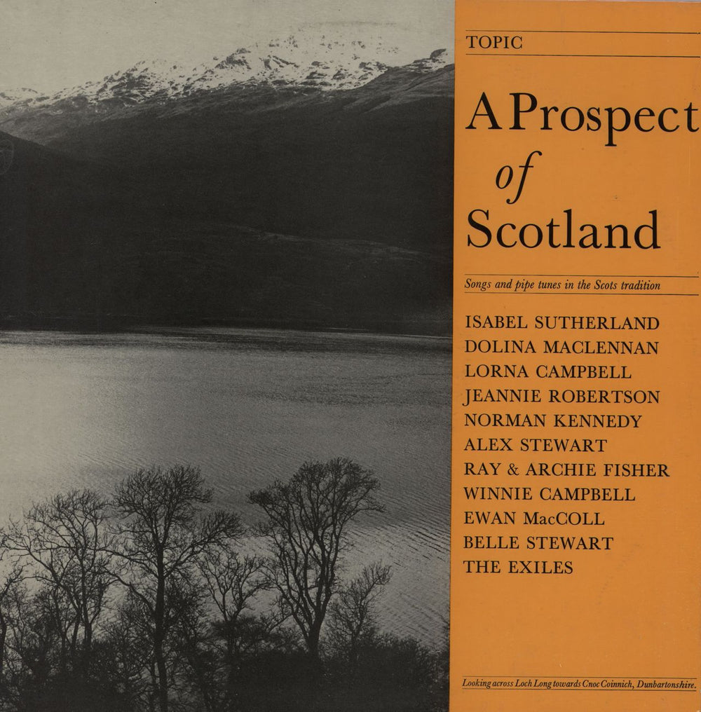 Various-Folk A Prospect Of Scotland - Topic Sampler No. 5 - sleeve variant UK vinyl LP album (LP record) TPS169