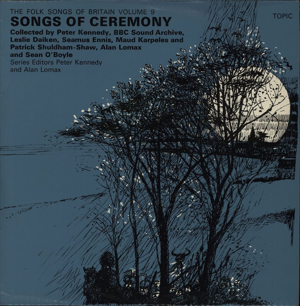 Various-Folk Songs Of Ceremony UK vinyl LP album (LP record) 12T197