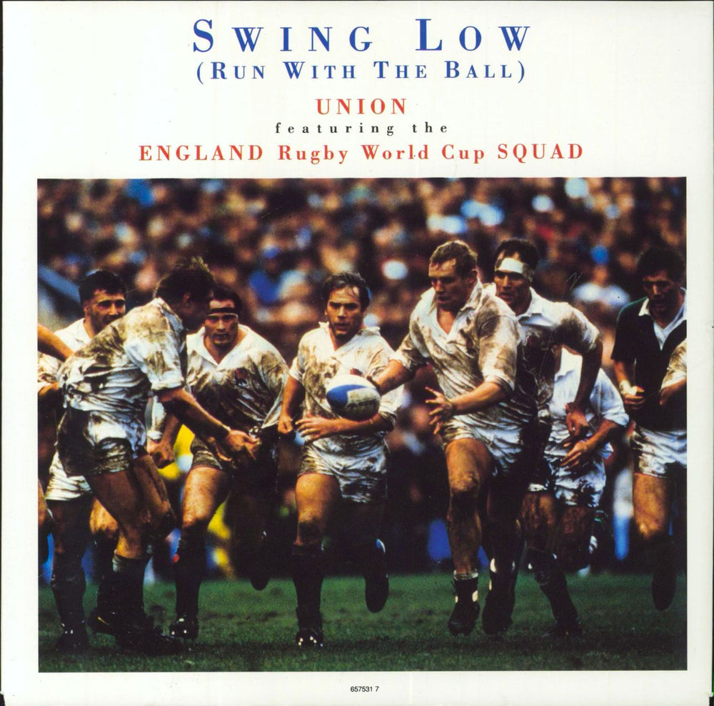 Various-Football & Sport Swing Low (Run With The Ball) Dutch 7" vinyl single (7 inch record / 45) 6575317