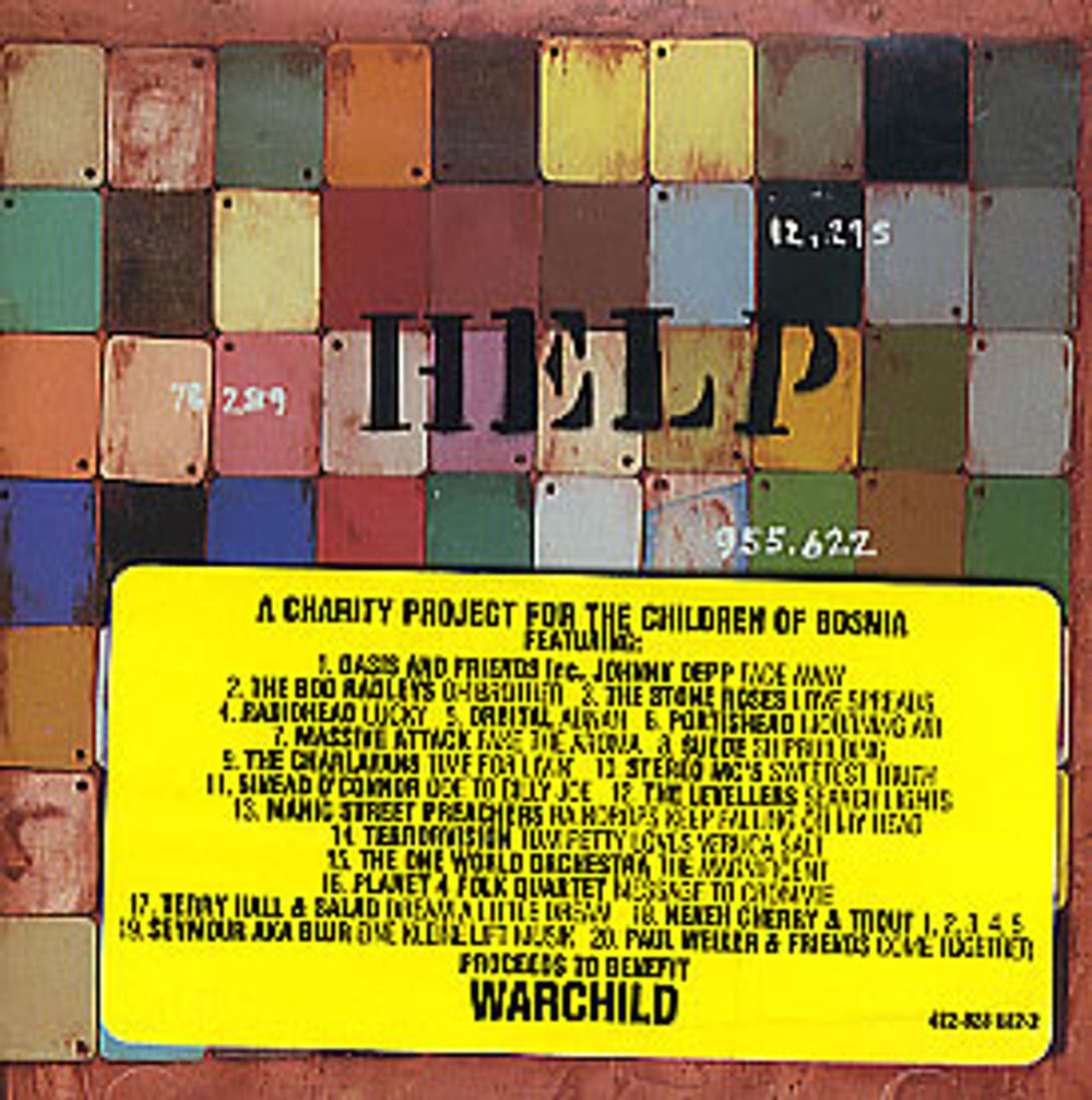 Various-Indie Help US CD album (CDLP) 422-828682-2