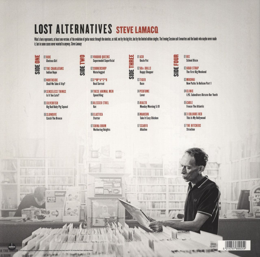 Various-Indie Lost Alternatives - White Vinyl - RSD19 UK 2-LP vinyl record set (Double LP Album) 5014797899254