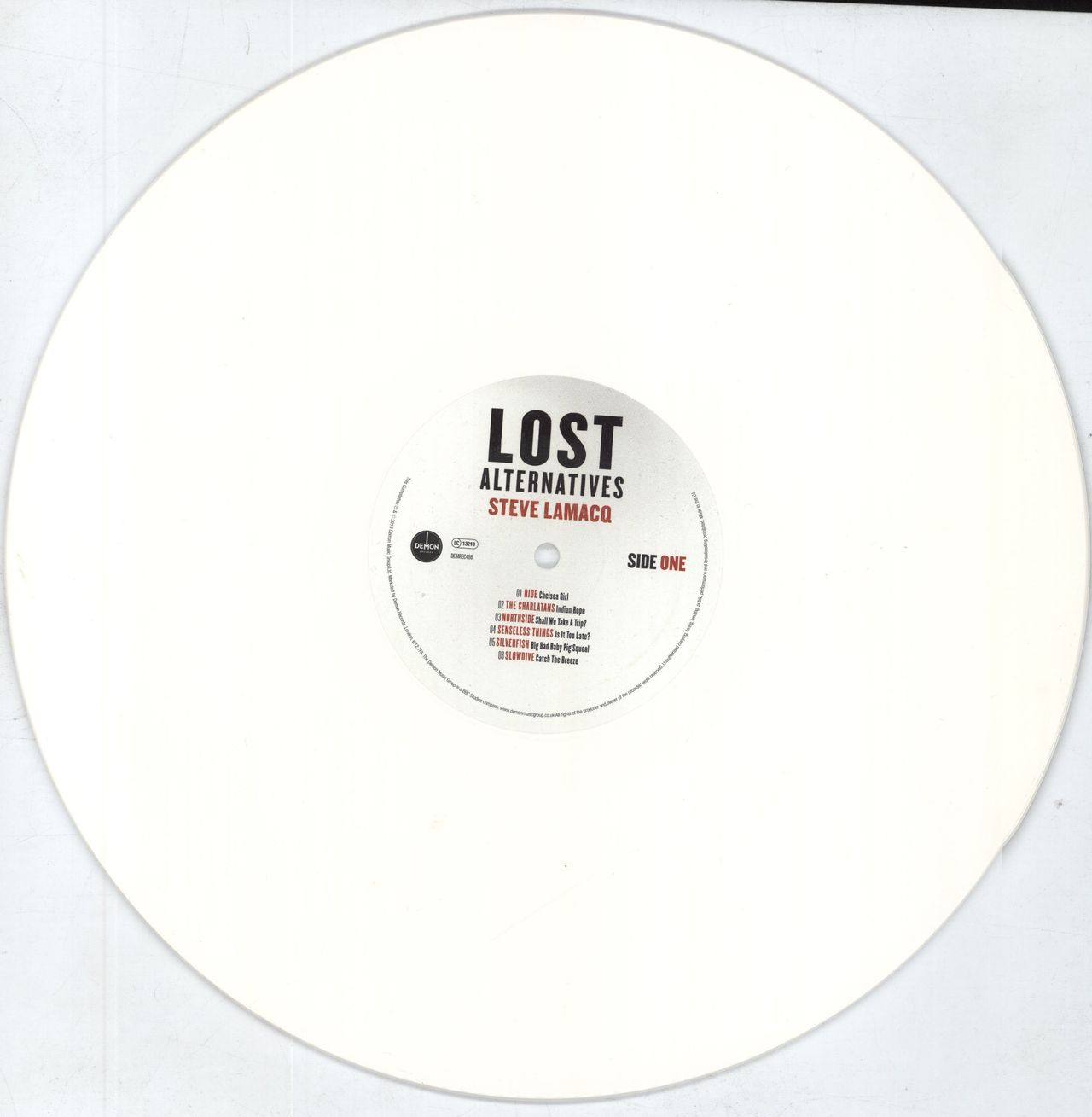 Various-Indie Lost Alternatives - White Vinyl - RSD19 UK 2-LP vinyl record set (Double LP Album) I-V2LLO785927