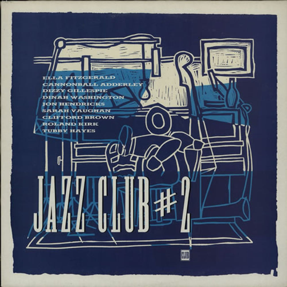 Various-Jazz Jazz Club 1 & 2 UK vinyl LP album (LP record) V-JLPJA325081