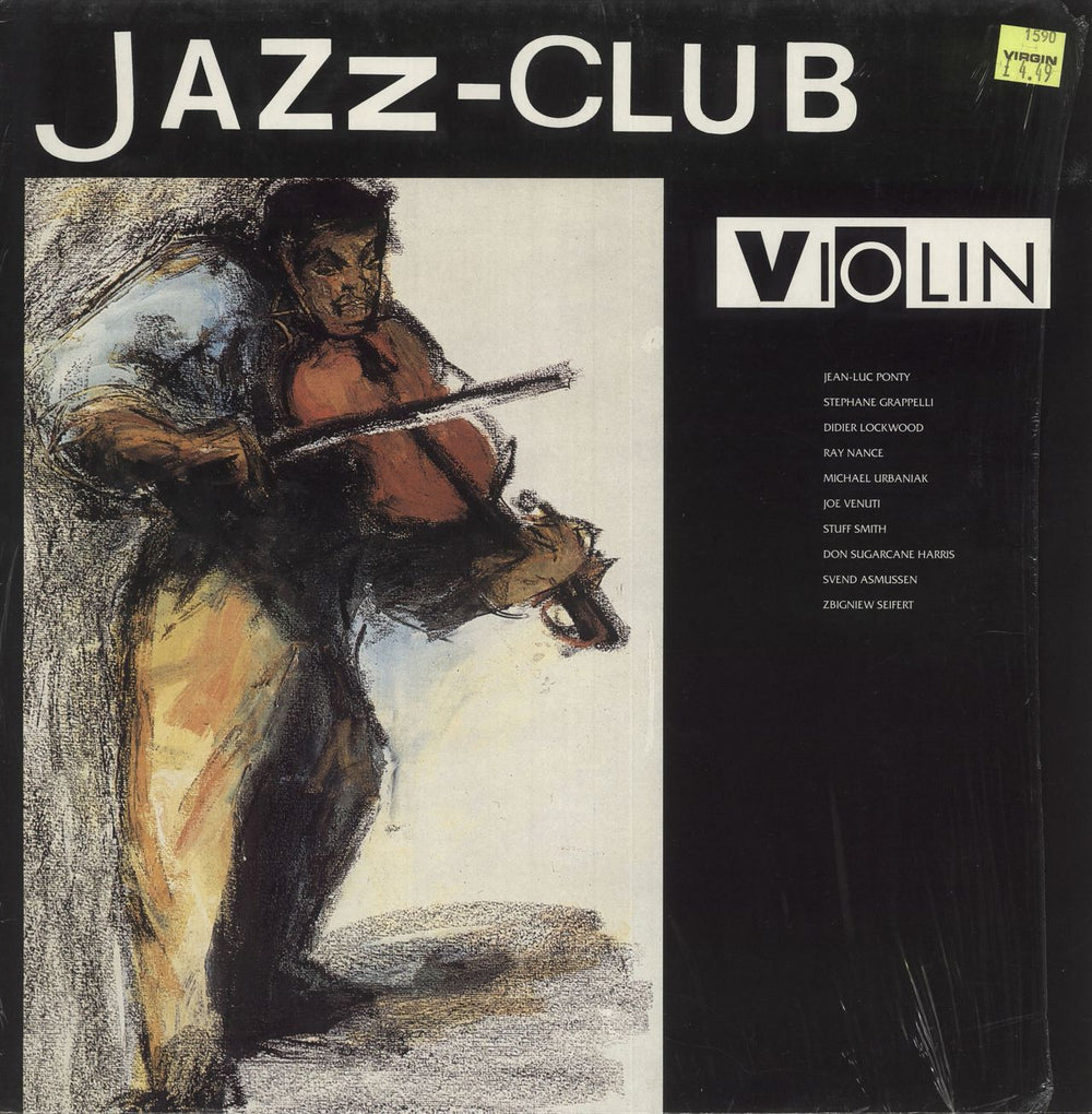 Various-Jazz Jazz-Club • Violin German vinyl LP album (LP record) 840039-1