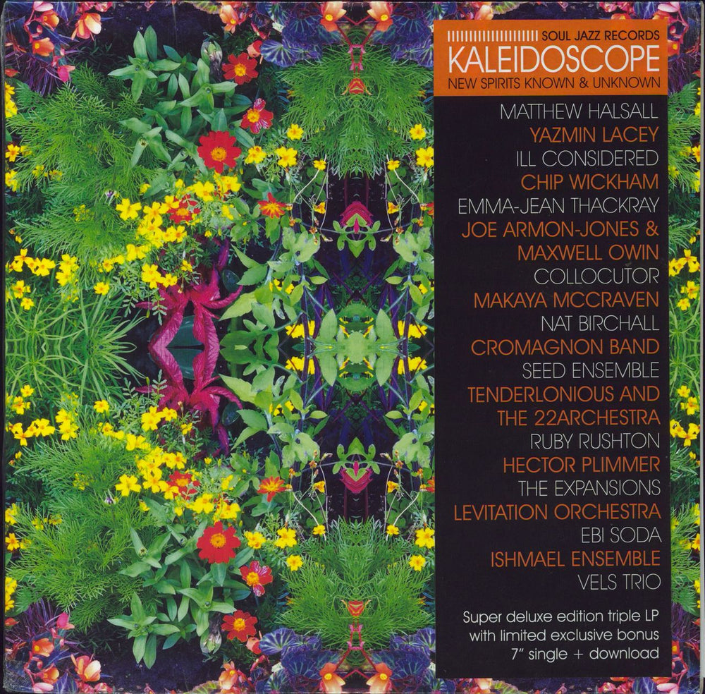 Various-Jazz Kaleidoscope (New Spirits Known & Unknown) + 7" UK 3-LP vinyl record set (Triple LP Album) SJRLP455-7