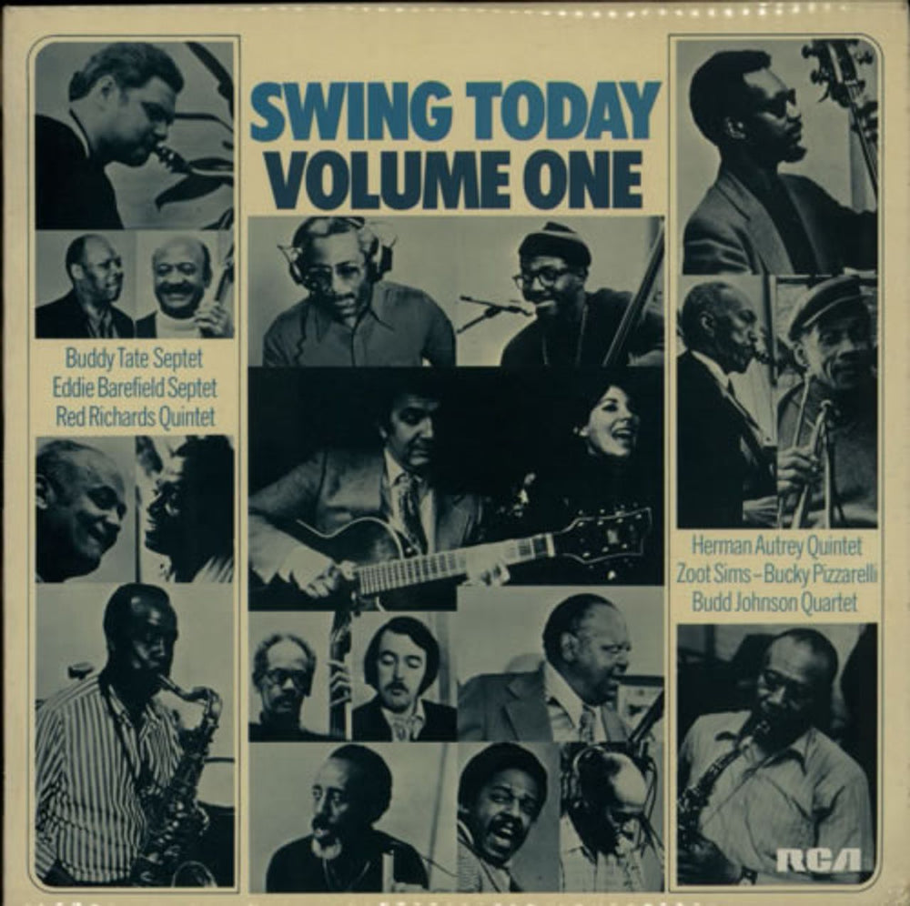 Various-Jazz Swing Today - Volume One UK vinyl LP album (LP record) LPL15031