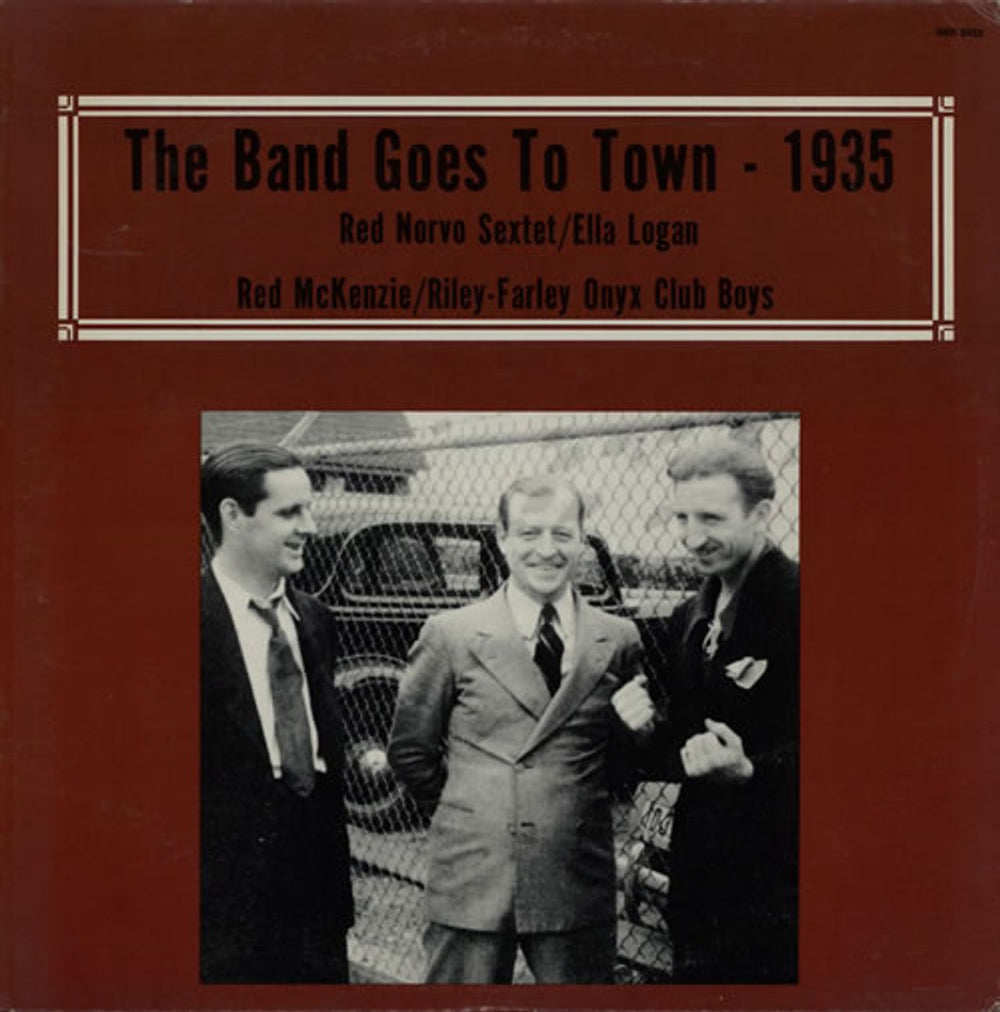 Various-Jazz The Band Goes To Town US vinyl LP album (LP record) QSR2432