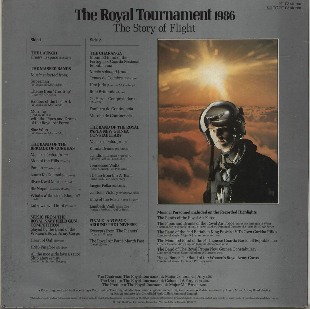 Various-Military Bands The Royal Tournament 1986 UK vinyl LP album (LP record)