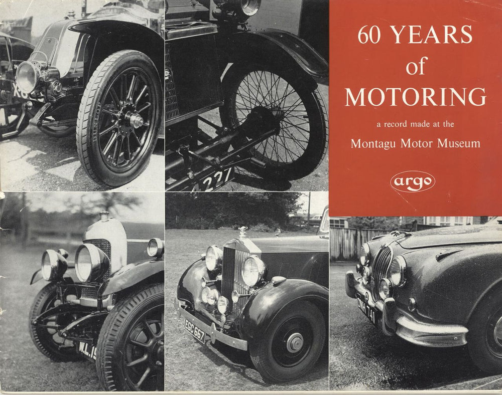 Various-Other Transport 60 Years Of Motoring UK vinyl LP album (LP record)