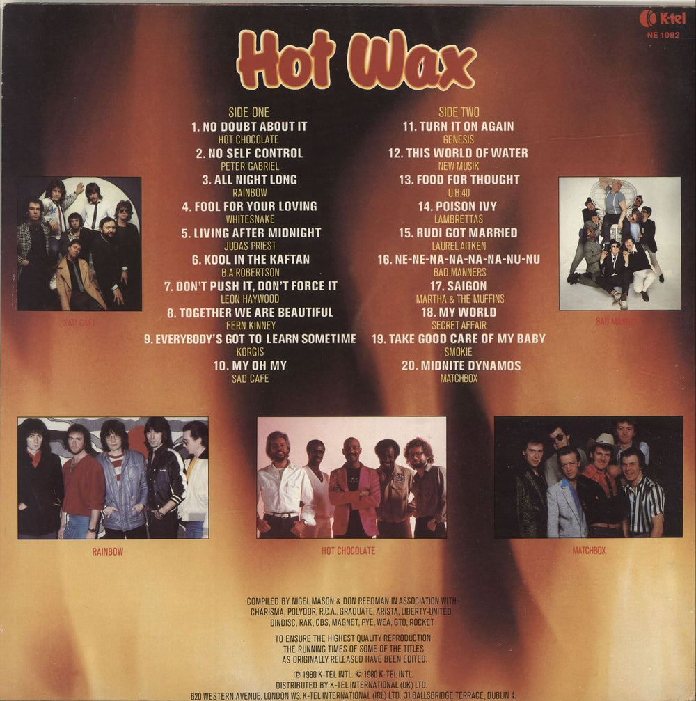 Various-Pop Hot Wax UK vinyl LP album (LP record)