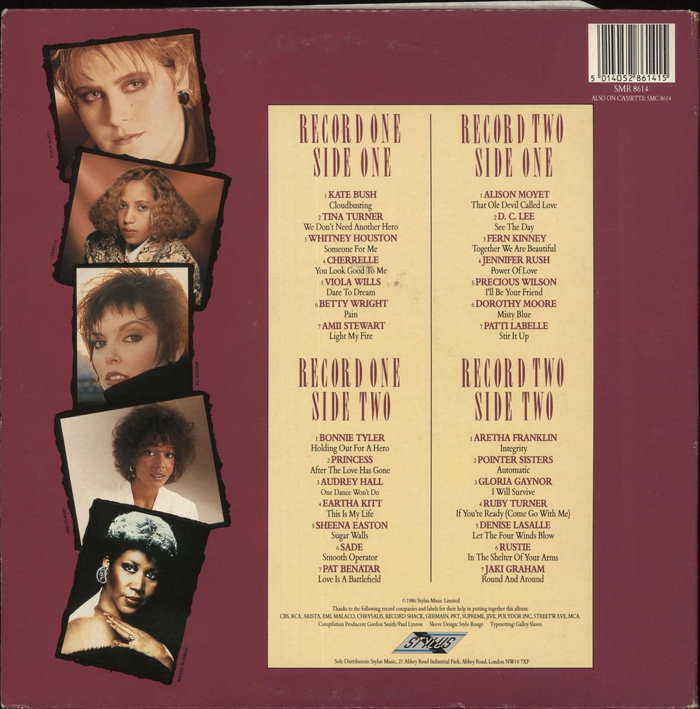 Various-Pop Let's Hear It From The Girls UK 2-LP vinyl record set (Double LP Album) 5014052861415