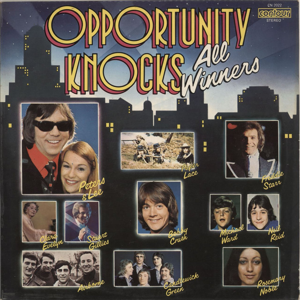 Various-Pop Opportunity Knocks All Winners UK vinyl LP album (LP record) CN2022