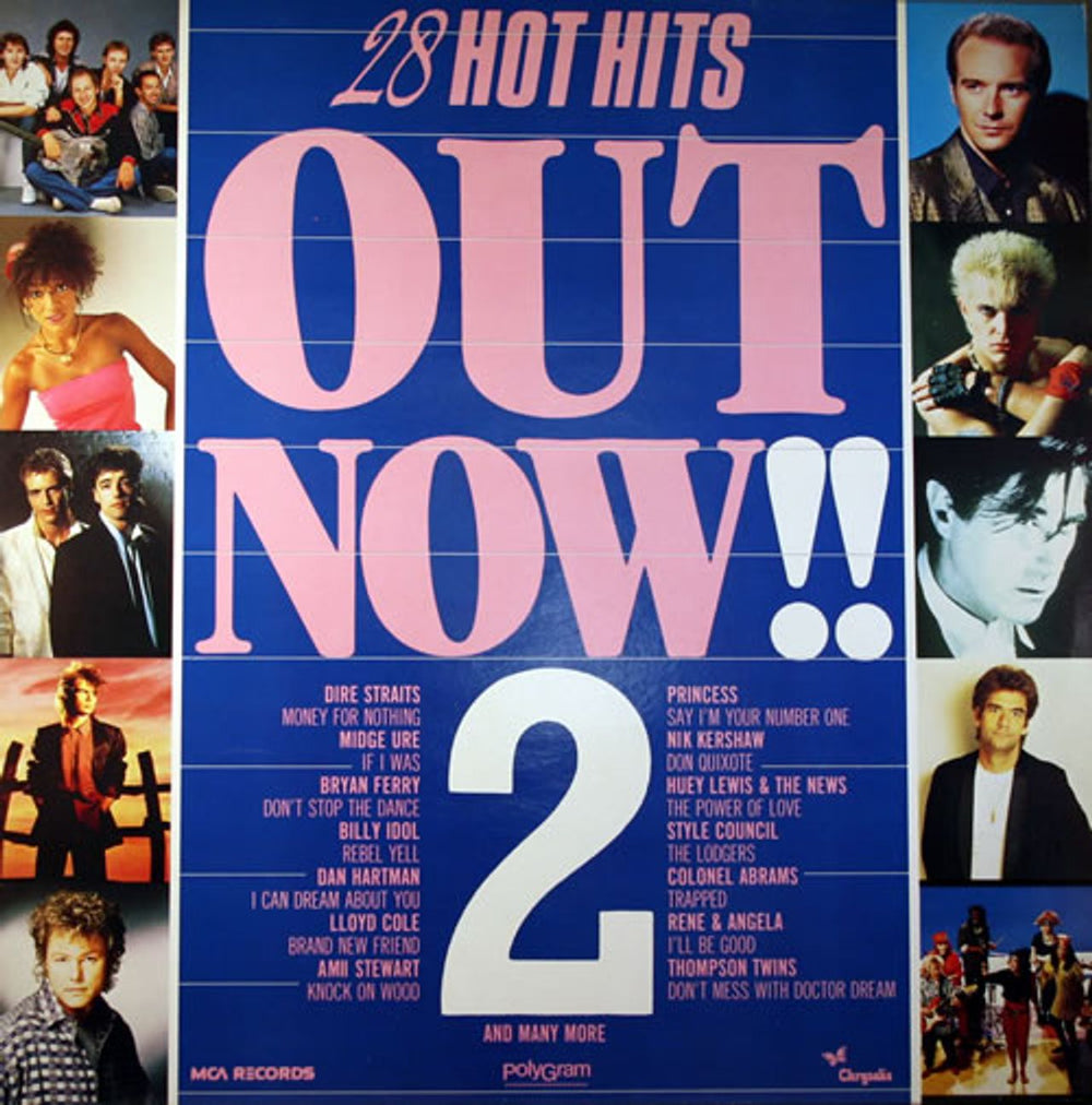 Various-Pop Out Now! 2 UK 2-LP vinyl record set (Double LP Album) OUTV2