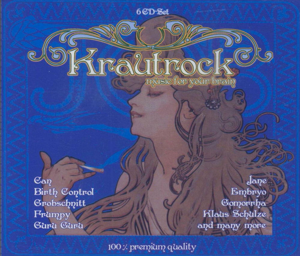 Various-Prog & Psych Krautrock (Music For Your Brain) German 6-CD album set 060249831762(4)