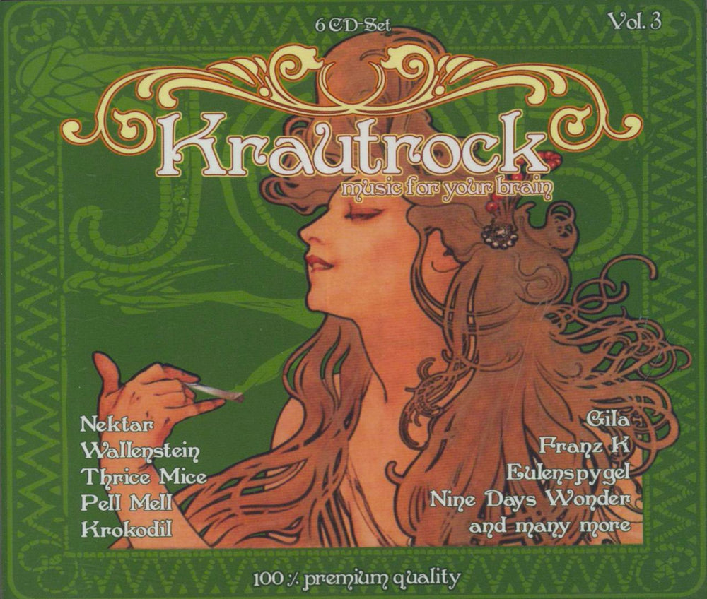 Various-Prog & Psych Krautrock (Music For Your Brain) Vol. 3 German 6-CD album set SPV174572