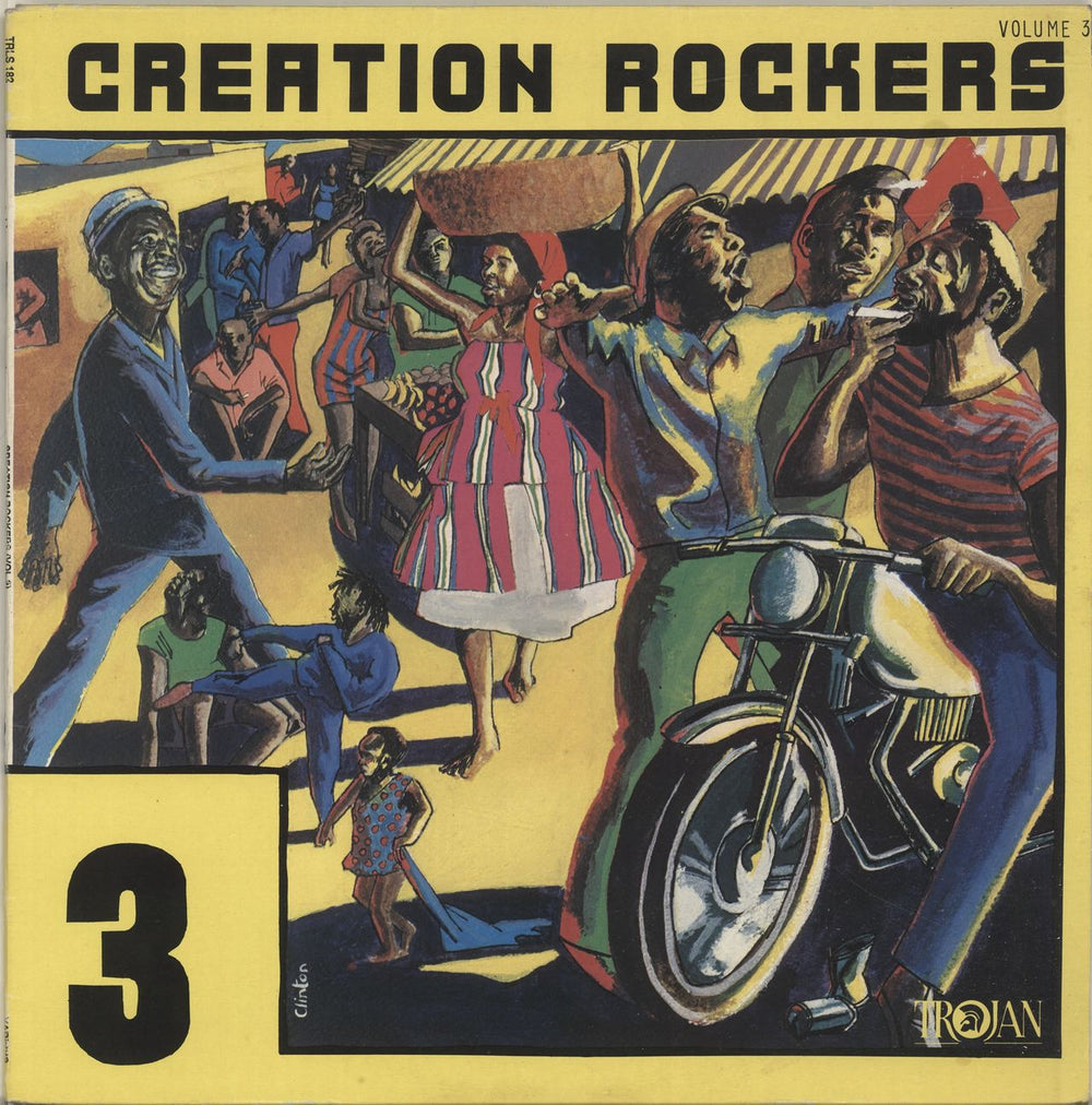 Various-Reggae & Ska Creation Rockers Volume 3 UK vinyl LP album (LP record) TRLS182