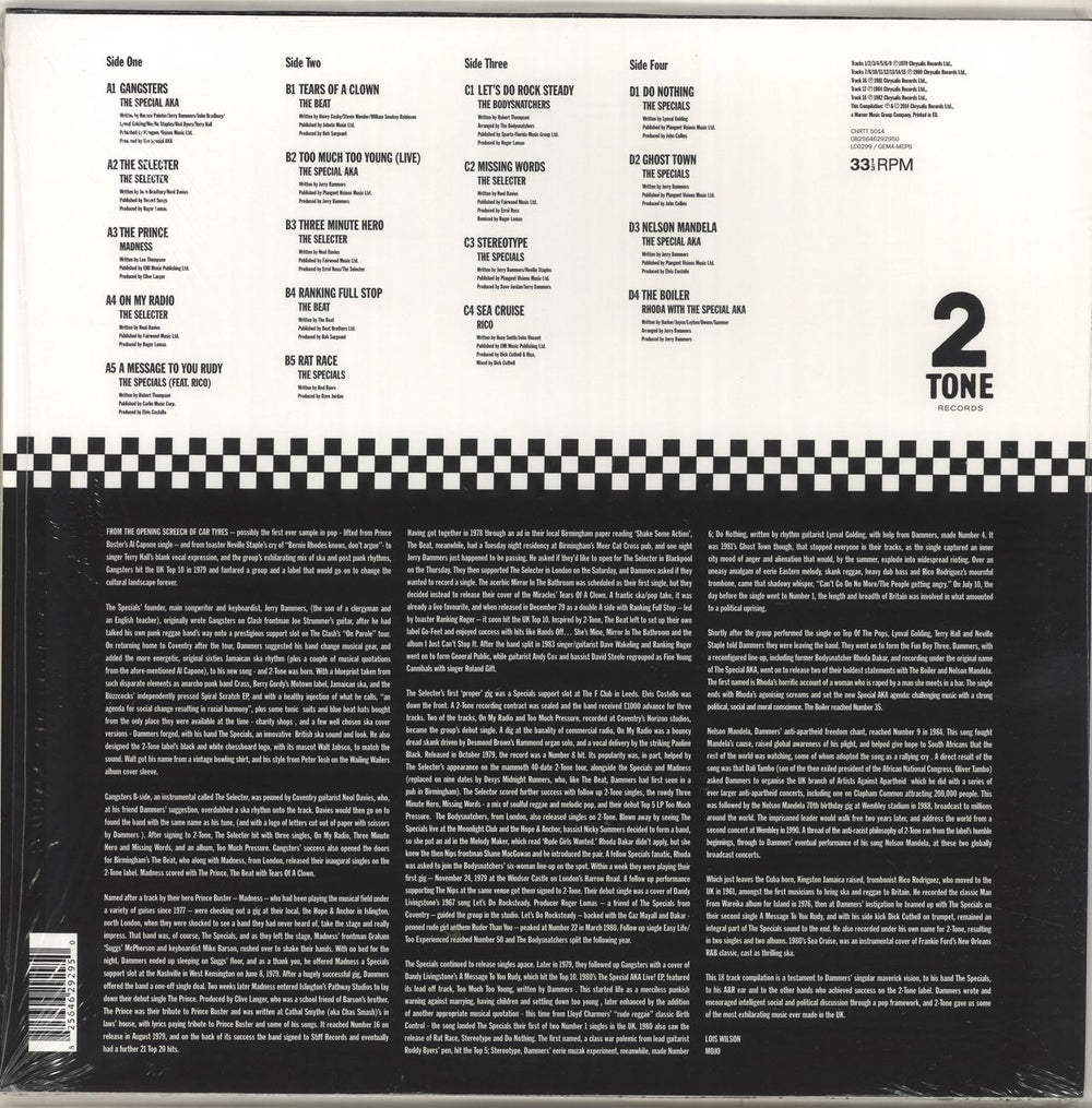 Various-Reggae & Ska The Best Of 2Tone - Shrink UK 2-LP vinyl record set (Double LP Album) 825646292950
