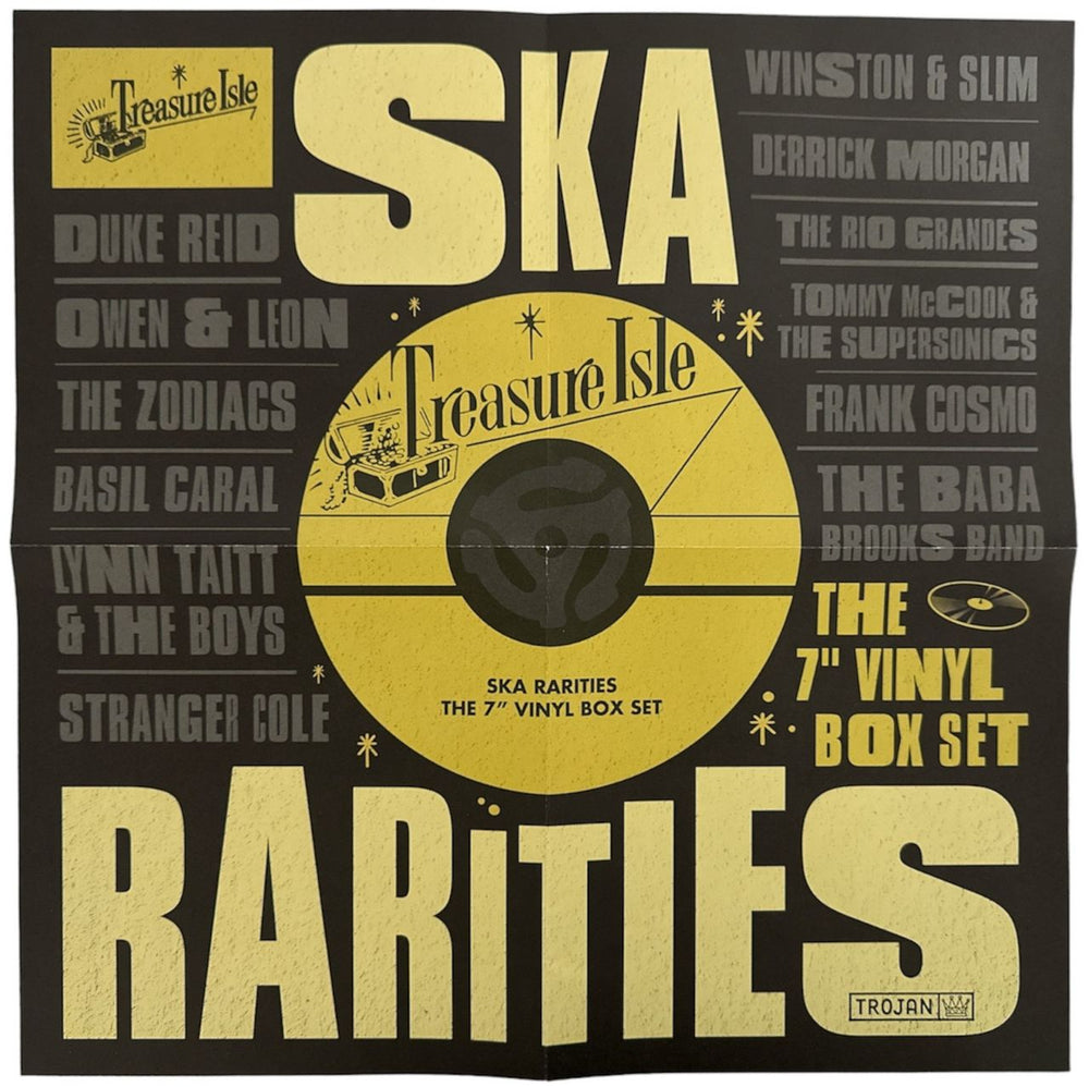 Various-Reggae & Ska Treasure Isle Ska Rarities: The 7" Vinyl Box Set UK 7" single box set