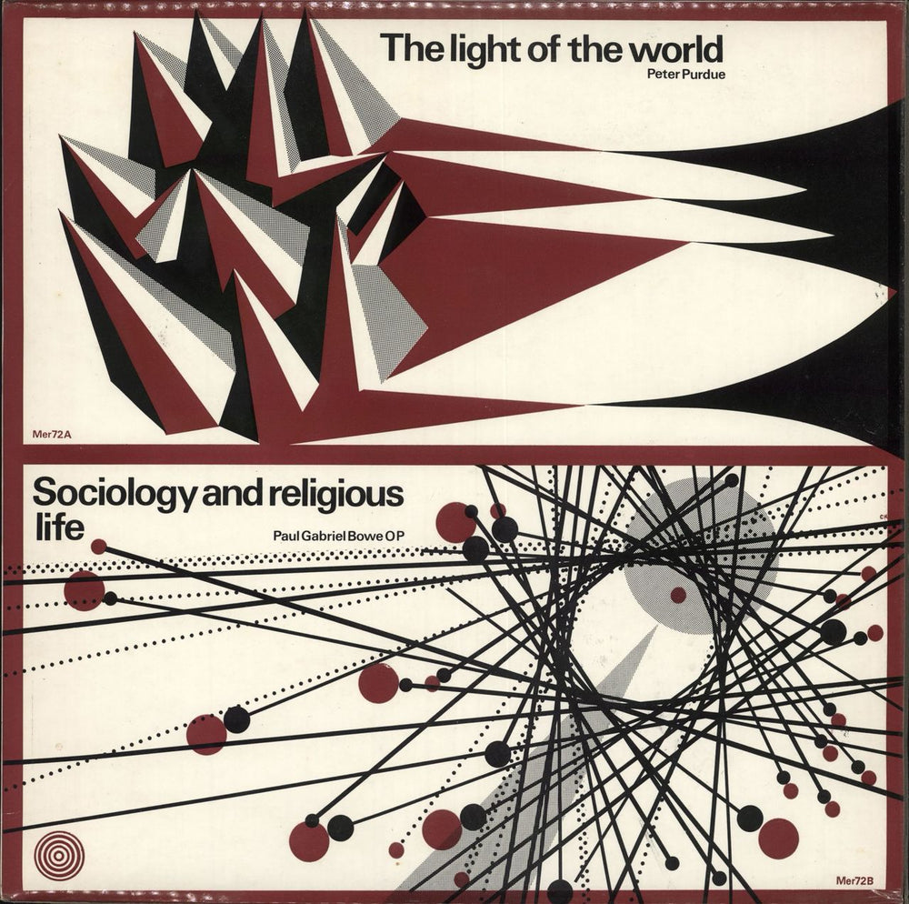 Various-Religious The Light Of The World / Sociology And Religious Life Irish vinyl LP album (LP record) MER72
