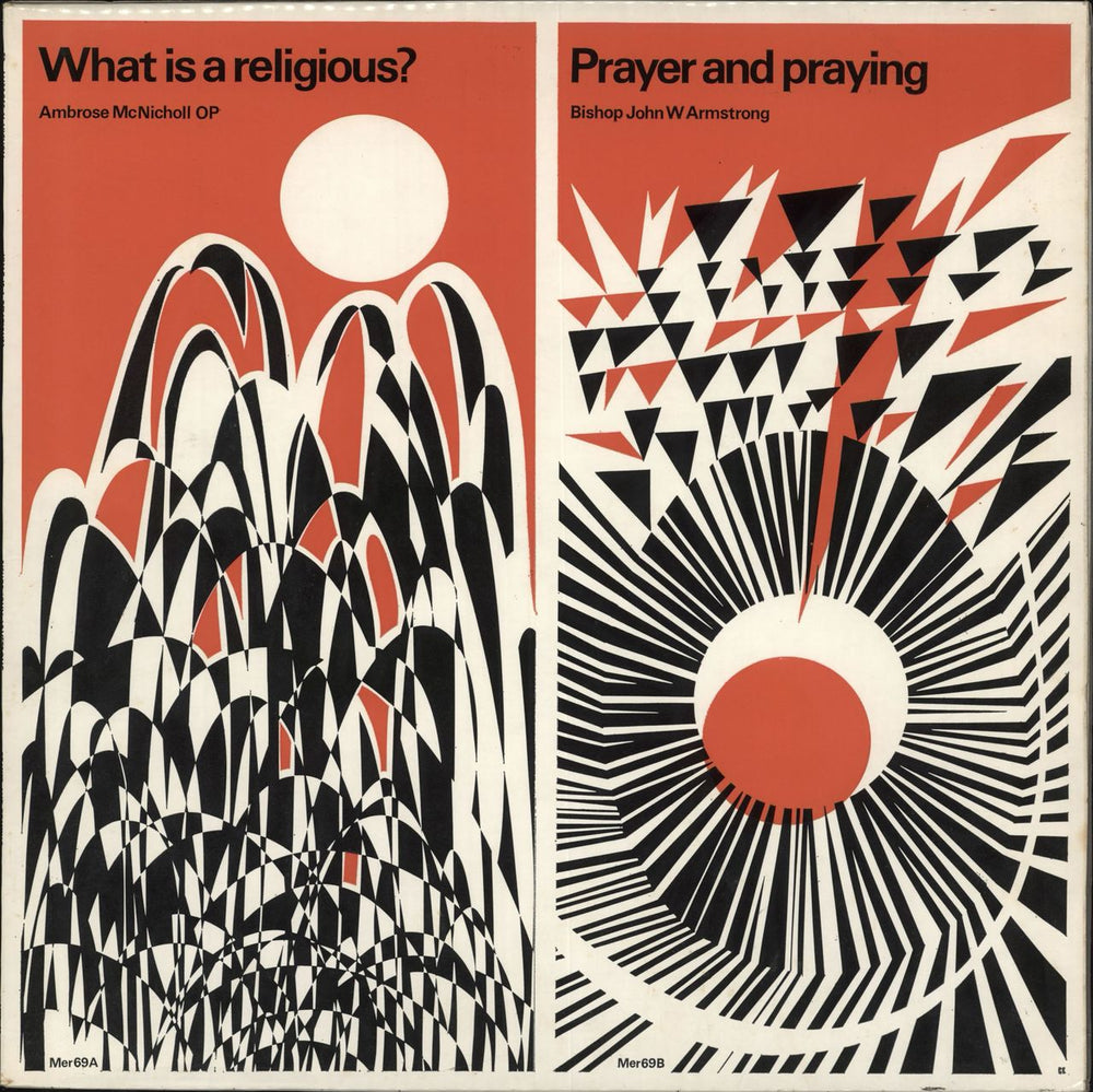 Various-Religious What Is A Religious ? / Prayer And Praying Irish vinyl LP album (LP record) MER69