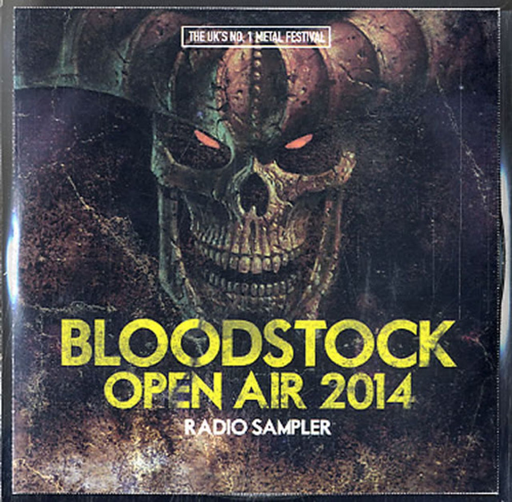 Various-Rock & Metal Bloodstock Open Air 2014 - Radio Sampler UK Promo CD-R acetate CD-R