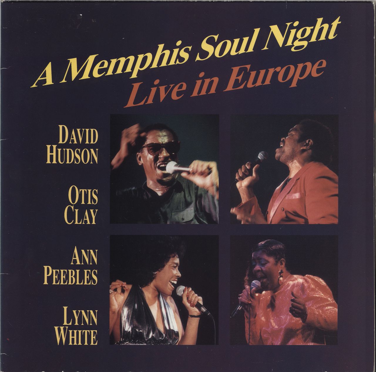 Various-Soul & Funk A Memphis Soul Night - Live In Europe Dutch 2-LP vinyl record set (Double LP Album) 2695301