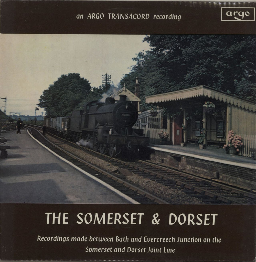 Various-Trains The Somerset And Dorset UK vinyl LP album (LP record) TR103