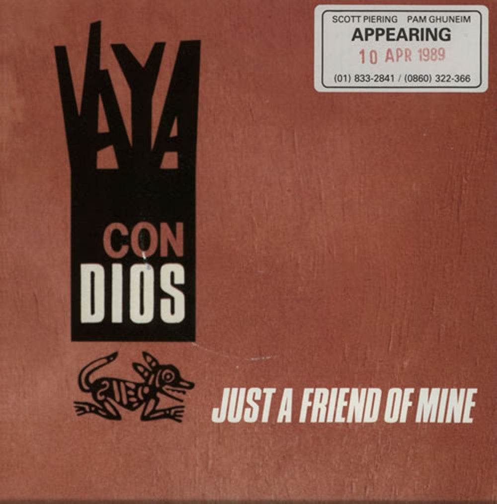 Vaya Con Dios Just A Friend Of Mine UK 7" vinyl single (7 inch record / 45) 112147