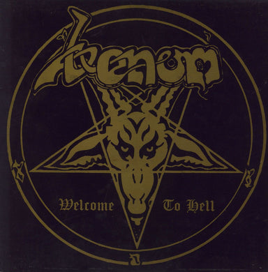 Venom Welcome To Hell - Complete UK vinyl LP album (LP record) NEAT1002LP