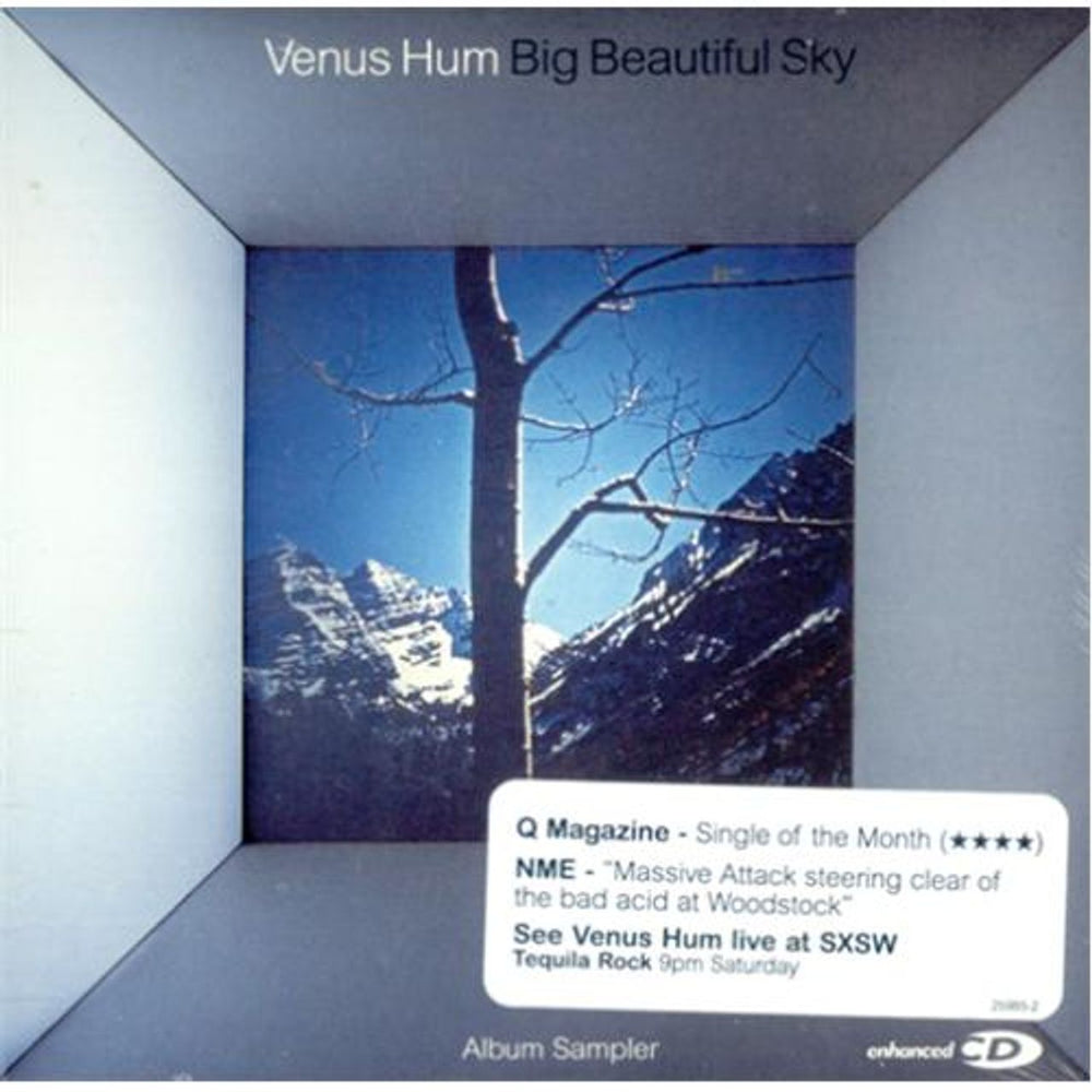 Venus Hum Big Beautiful Sky - Album Sampler US Promo CD single (CD5 / 5") MCAR-25965-2