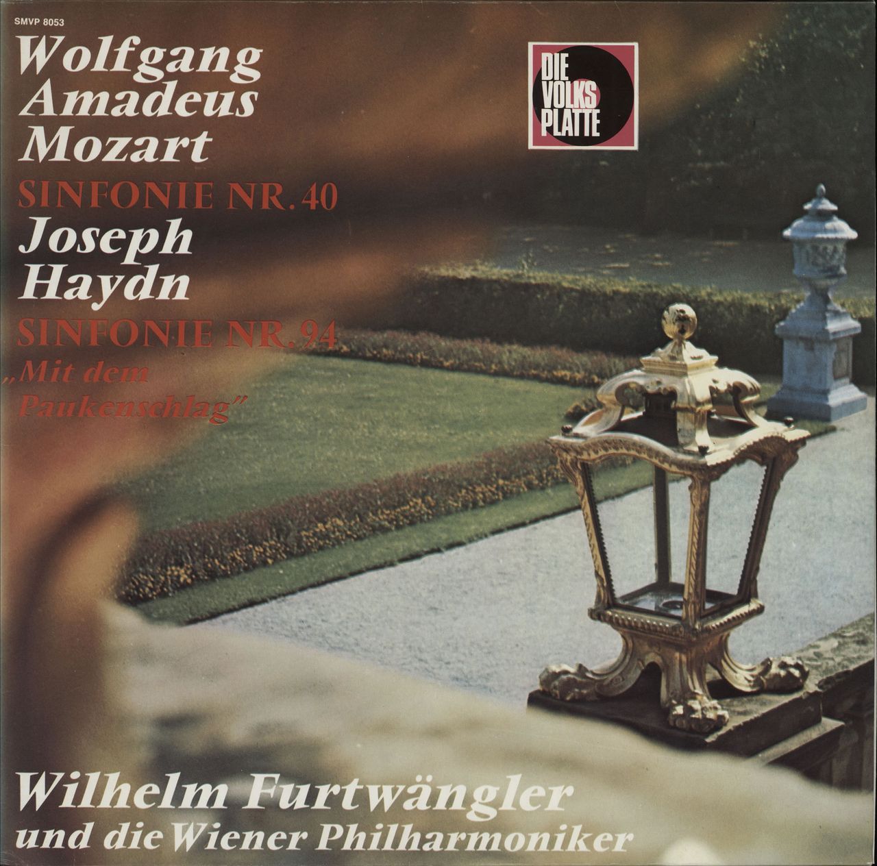 Vienna Philharmonic Orchestra Mozart: Sinfonie Nr. 40 / Haydn: Sinfonie Nr. 94 "Mit Dem Paukenschlag" German vinyl LP album (LP record) SMVP8053
