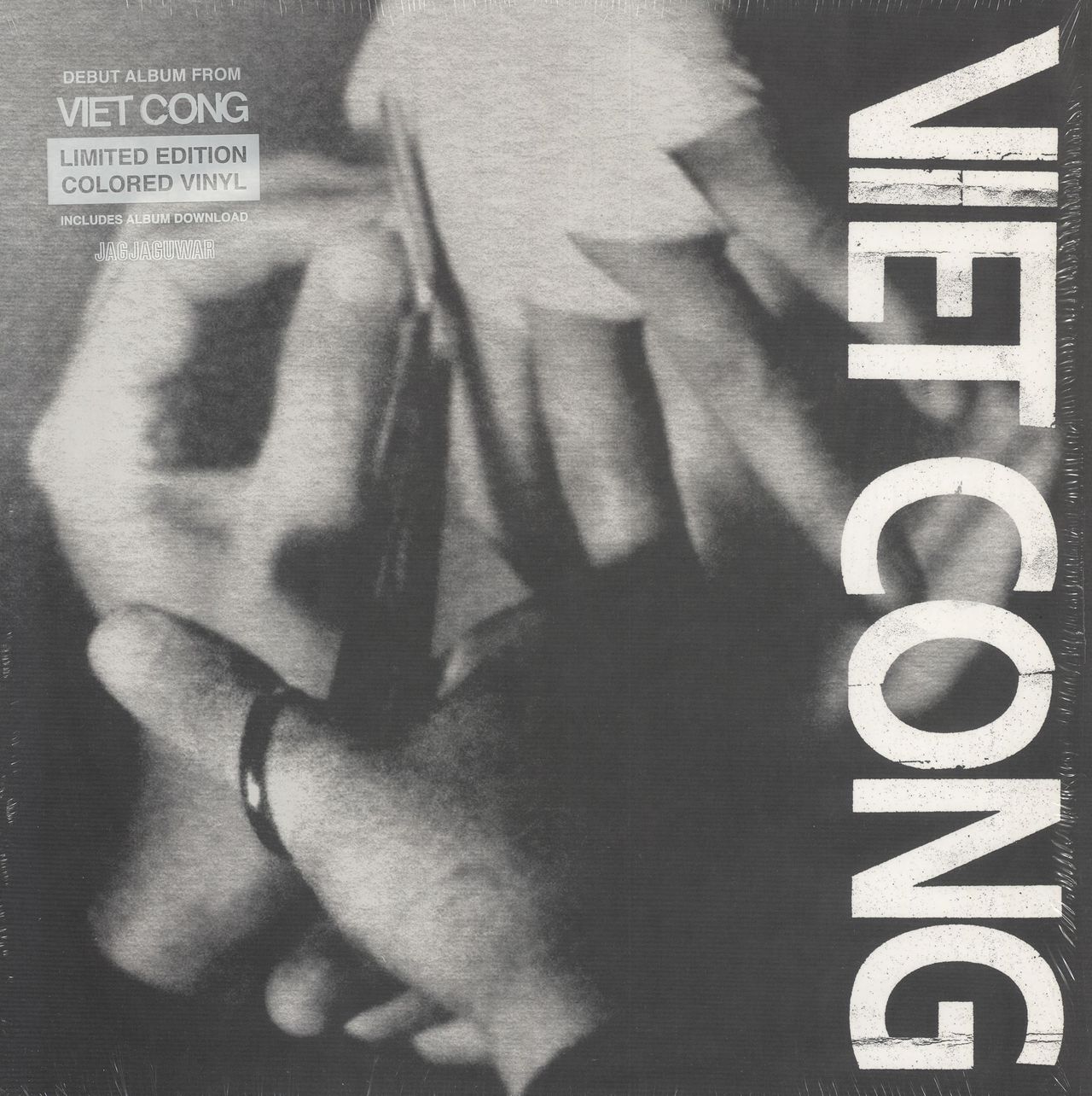 Viet Cong Viet Cong - White Vinyl + Shrink US vinyl LP album (LP record) JAG260