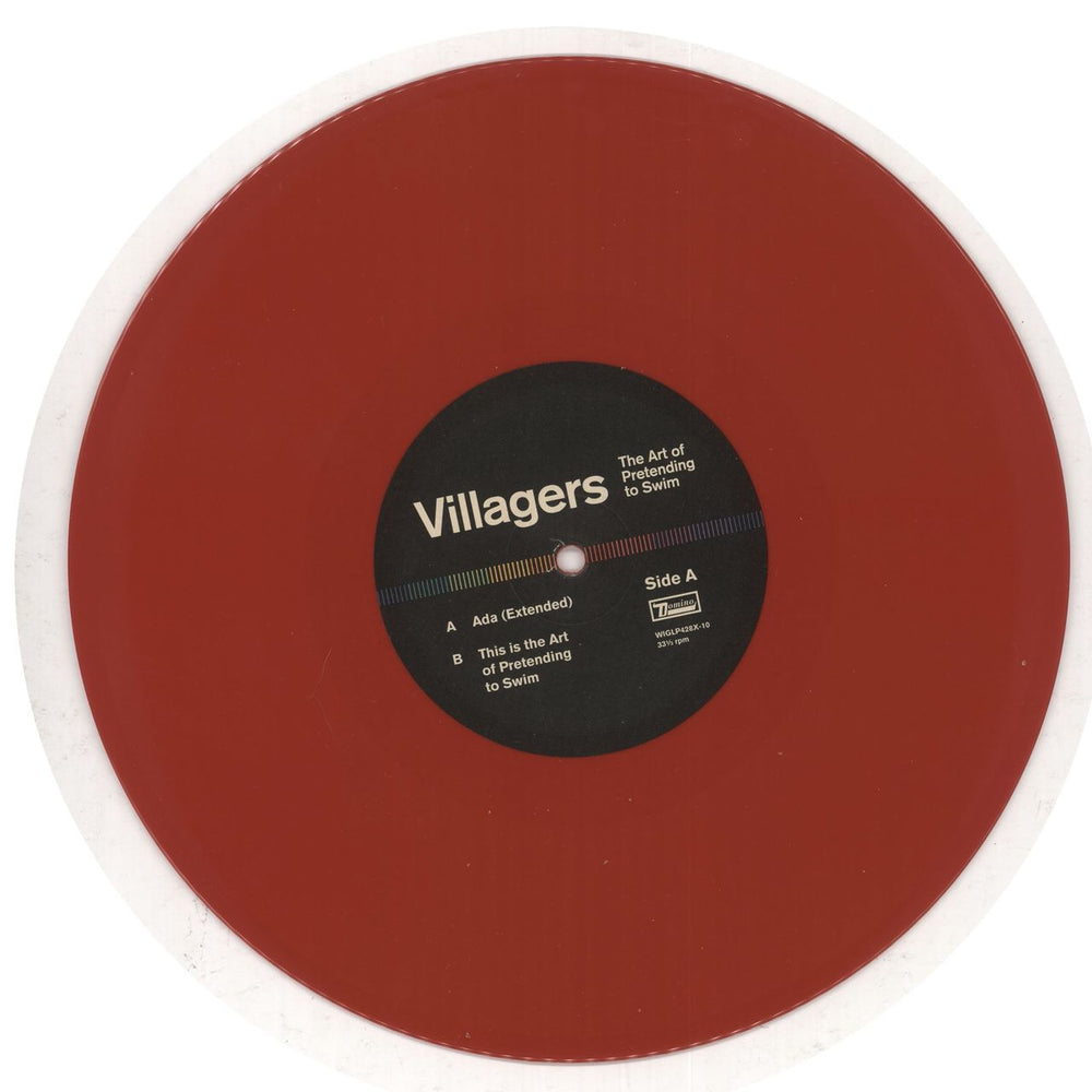 Villagers The Art Of Pretending To Swim - 180gm Vinyl + Red 10" - Autographed UK vinyl LP album (LP record) VI9LPTH734782
