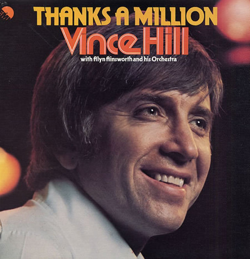 Vince Hill Thanks A Million UK vinyl LP album (LP record) EMC3034